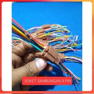 9 PIN CABLE CONNECTOR SOCKET / MOTORCYCLE & CAR BODY CABLE CONNECTION SOCKET ok