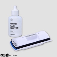 Audio-Technica AT6012a Record Cleaner Wet/Dry Liquid (AT634a) And Brush Set