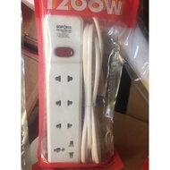 Ổ Cắm Lõi Sứ Chống Cháy 1200W Loại 3 ổ 4 Ổ Và 6 Ổ Sopoka