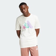 adidas Lifestyle Lounge Ice Graphic Tee Men White JJ4020