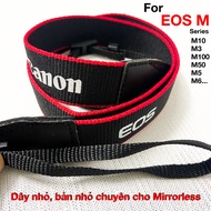 Small Camera Strap For Canon Mirrorless EOS M, M10, M100, M3, M5, M6, M50..., Compact