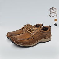 POLO HILL Men Genuine Leather Lace Up Comfort Shoes PMSL-MS4107