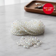 Clear Crystal AB Bicone Beads 3mm/4mm/5mm/6mm/8mm for Beaded Jewelry