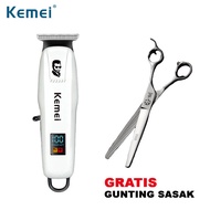 Kemei PG809A / KM PG809A Alat Cukur Rambut Elektrik Profesional Rechargeable Kemei KM PG232