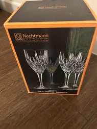 Nachtmann by Riedel Crystal wine glasses made in Germany