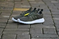 Sepatu adidas cloudfoam lite racer dark green original indonesia bnwb