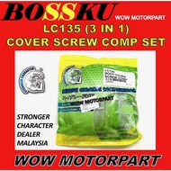 LC135-V1 BODY COVER SKREW COMPLETE SET LC135 V1 BODY COVER SKREW SET LC135 COVER SET SKREW FULL SET 