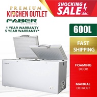 Faber 600L Chest Freezer Fridge | Direct Cooling System | FZ-F628(N)