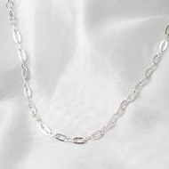 【SWS飾品】個性粗鍊條項鍊 抗過敏 純銀項鍊 情侶 閨蜜 對鍊