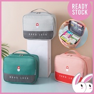 First Aid Medical Kit Travel Waterproof Bag Organizer | Beg Kecemasan Perubatan Simpan Ubat Travel