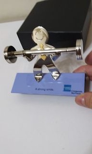 美國運通不銹原子筆座