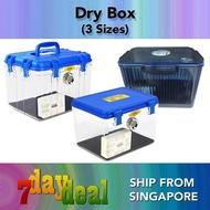 3 Sizes Dry Box (LANGWEI DB27 / LANGWEI DB33 / Samurai F580 Dehumidifier Case for Camera, Lens)