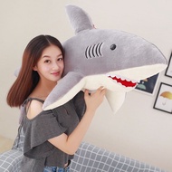 Shark toys, ocean animals, big white sharks, teddy bears, sleeping pillows, stuffed toys