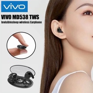 【HOT SALE】VIVO MD538 Wireless Earphone Intelligent Noise Cancelling Sleep Headphones LED Display Bluetooth5.3 Headset For IPhone Android