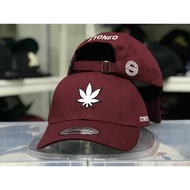 [DISCOUNT] Topi Unisex Hat STONED & CO. (Logo) Baseball Cap (Maroon)