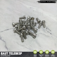 Baud Monting Telescope Stainles Baut Mounting Teleskop Kuat Dan Kokoh