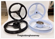 Mâm 3 Đao ATR Sirius 1.4-.16 Trắng Đen