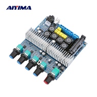 AIYIMA Upgraded TPA3116 Subwoofer Amplifier Audio Board 2.1 HiFi Amplificador USB DAC Bluetooth 5.0 Power Amplifiers 2x50W+100W