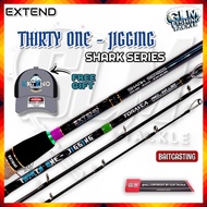 EXTEND THIRTY ONE-JIGGING SHARK SERIES EJS31 602 ( FREE CAP ) BC AND SPINNING FISHING ROD