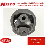 Tripod rubber LH (left) Vios (1.3L/1.5E) 13-22 (MT) (rubber only) OEM: 12372-0Y250 - Nisto Thai