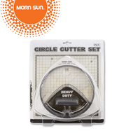Mornsun ชุดเครื่องตัดวงกลม+แผ่นรองตัด (CIRCLE CUTTER SET)