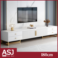 ASJ_ Luxury Design Multi-storage TV Cabinet - 180cm / Elegant Space-Saving TV Cabinet D3 - Ready Stock
