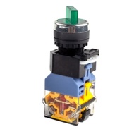 Công tắc xoay có đèn LA38-11XD/2 LA38-20XD/3 phi 22mm điện áp 24VDC 220VAC chuyển mạch 2 3 vị trí