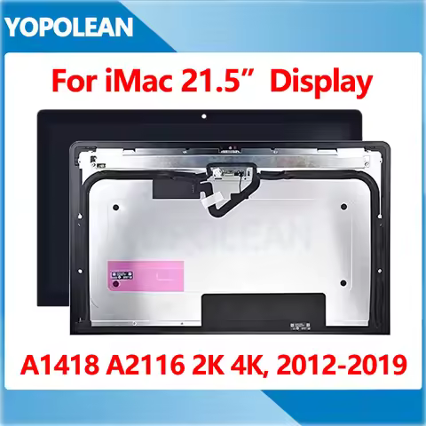 Original A1418 A2116 LCD Screen Display For iMac 21.5" A1418 LCD Screen 2012 2013 2014 2015 2017 201