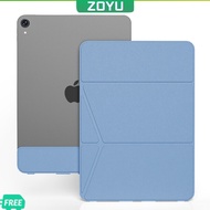 ZOYU 2023ใหม่เคสฉากยึดแม่เหล็กแม่เหล็กสมาร์ทเคสไร้ขอบสำหรับ iPad Pro บางเฉียบ11 2020 2021 iPad 10th Gen 2022 Air 4 Air 5 Ipad เคสฝาครอบอัจฉริยะยึดติดด้วยแม่เหล็กอย่างสะดวกสบายเคสขาตั้ง2022 iPad Pro พับสามตอนสำหรับการนอนหลับ/ปลุกอัตโนมัติ