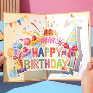 Birthday Gift Card 3d Envelope Happy Birthday Cards Cute Special Creative Company Customizes Custom 