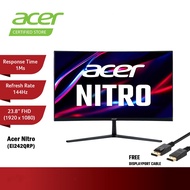 ACER EI242QRP / EI242QR P (ED242QR) 23.6" FHD FREESYNC 144HZ 1MS HD MI DP CURVE MONITOR
