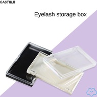 CACTULH False Lashes Show Box,  Plastic Eyelash Storage Box, Square Shape Storage Box