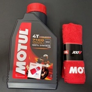 MOTUL 7100 4T 15W50 100％SYNTHETIC 100％ ORIGINAL（FREE TOWEL）