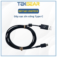 Logitech Type-C Charging Cord - Cable for G Pro X Superlight 2, G502 X Lightspeed, G502 X Plus