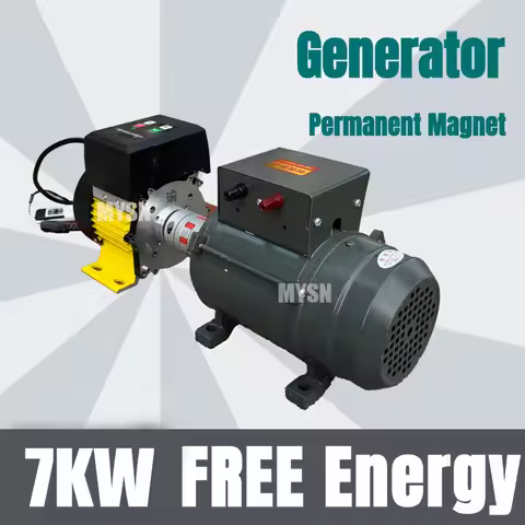 3KW 5KW 7KW Current Generator 220V Output Generator Set Brushless 5000W Permanent Magnet Generator W