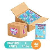 Grosir 1 dus pampers baby happy renceng 48 pcs L / M / XL