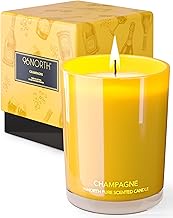 96NORTH | Pure Champagne Candle | 100% Natural Soy Wax | Jar Candle | Natural Fragrance Technology |