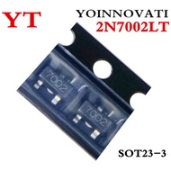 100pcs/lot 2N7002LT 2N7002 7002 N-Channel MOSFET N-CH SOT23 Best quality.