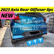 2023 Axia rear diffuser lips skirt