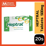 Abbott Heptral 500mg (Ademetionine) แท็บเล็ต 20 ของ