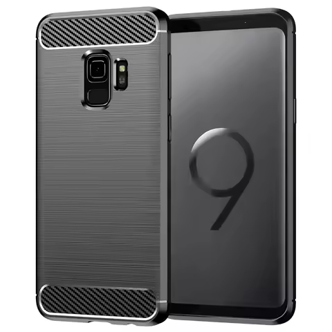 Mobile Shell For Samsung S9 Plus galaxy s9+ s8+ S8 Plus Shockproof Cabon Fiber Case for Galaxy S9 s8