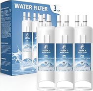3 Pack EDR1RXD1 Water Filter 1 Compatible with Filter 1, for EDR1RXD1, W10295370, EDR1RXD1B, WHR1RXD
