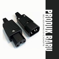 A PAIR OF C14 MALE C13 FEMALE CONNECTORS SET C13 C14