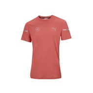 Mercedes-Benz เสื้อยืดคอกลม สุภาพบุรุษ สีส้ม เทคโนโลยี DRYCELL และ Thermo R+