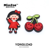 Miss Zoe Jibbitz Cartoon anime shoe buckles Chibi Maruko-chan shoe buckles