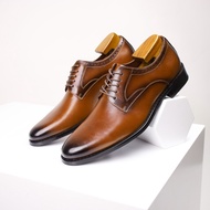 Men's Leather Shoes Work Commuter Men's Shoes Increased Height (38~47)