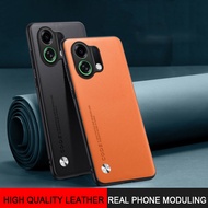 For Oppo K13 Turbo Pro 5G Plain Leather Silicone Bumper Shockproof Phone Cases Cover for Oppo K13 Tu