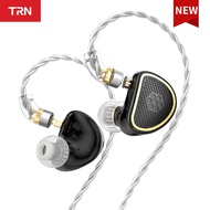 หูฟังออกกำลังกายวิ่ง TRN Xuanwu ไฮบริดหูฟังมอนิเตอร์อินเอียร์ระบบ IEM HIFI จอภาพของ DJ หูฟังชุดหูฟัง