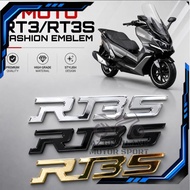 EMBLEM FASHION WMOTO RT3 RT 3/RT3S RT3 S EMBLEM FASHION ACCESSORIES ACCESSORY MODIFIED MODIFY