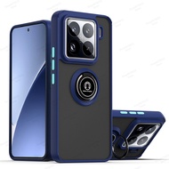 Vỏ điện thoại giáp từ Mờ Cho Xiaomi 15 14T 14 13T 13 12T Pro 14 13 Siêu Vòng Chủ Bìa Cho Xiaomi 13 1